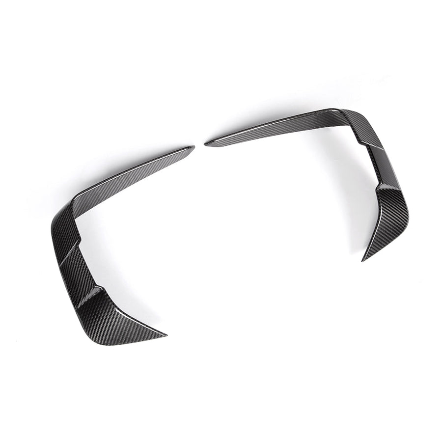 SooQoo BMW 8 Series G14 Front Bumper Insert In Gloss Carbon Fibre