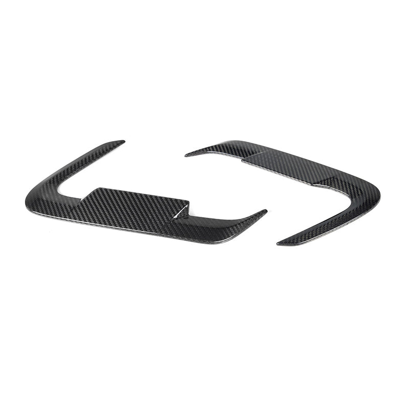 SooQoo BMW X3 G01 LCI Side Fender Trims In Gloss Carbon Fibre