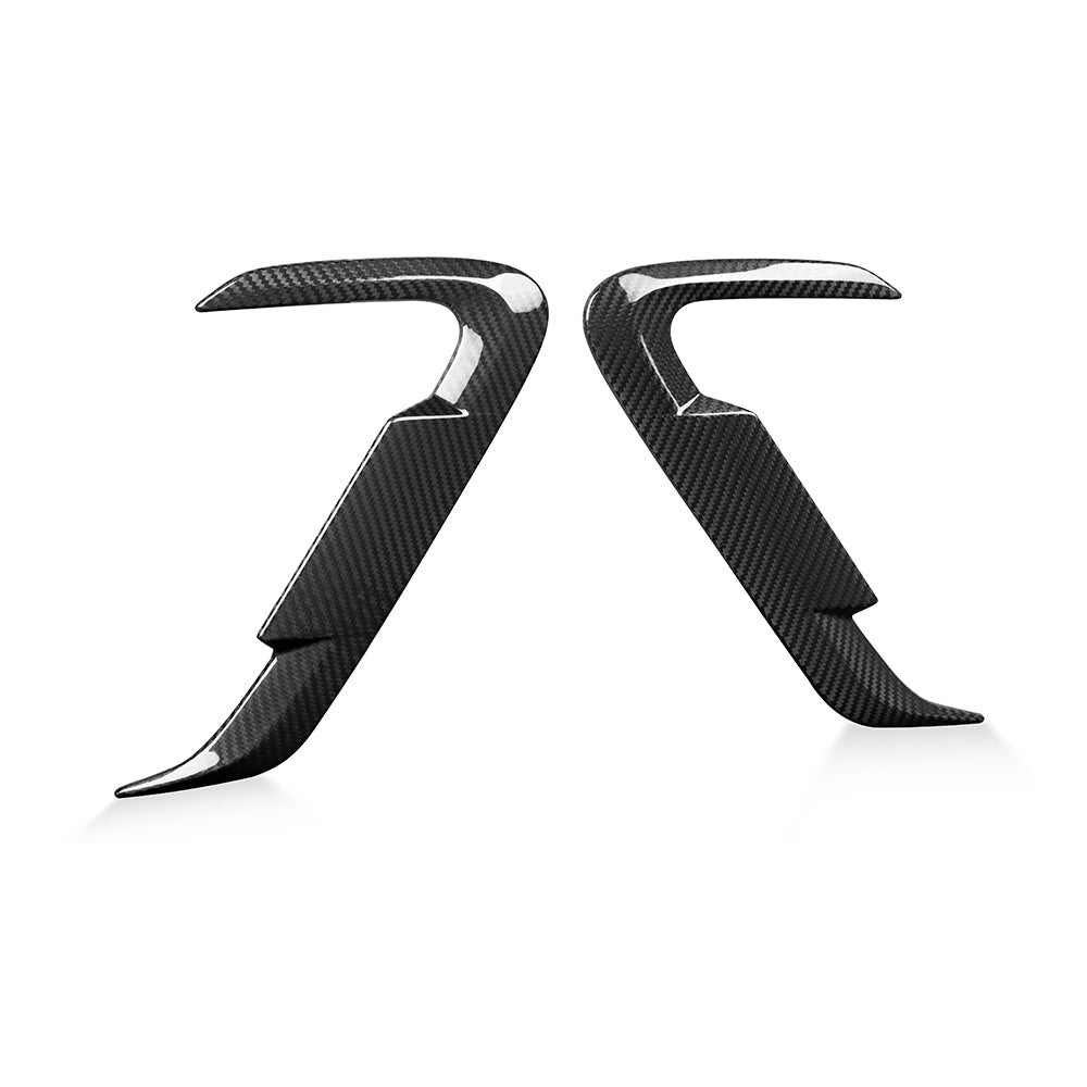 SooQoo BMW X3 G01 LCI Side Fender Trims In Gloss Carbon Fibre