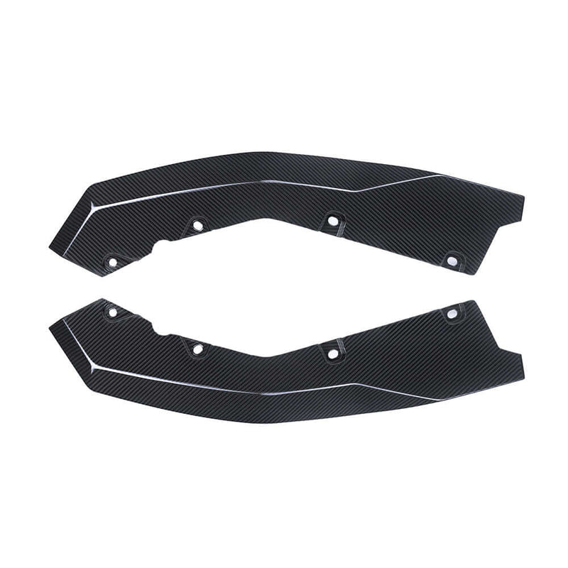 SooQoo V2 BMW M4 G82 Rear Diffuser W/Brake Light In Gloss Carbon Fibre