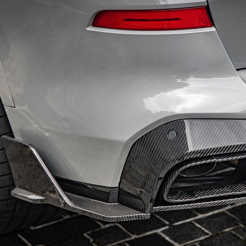 SooQoo BMW G05 X5 Carbon Fibre SQ Style Rear Diffuser
