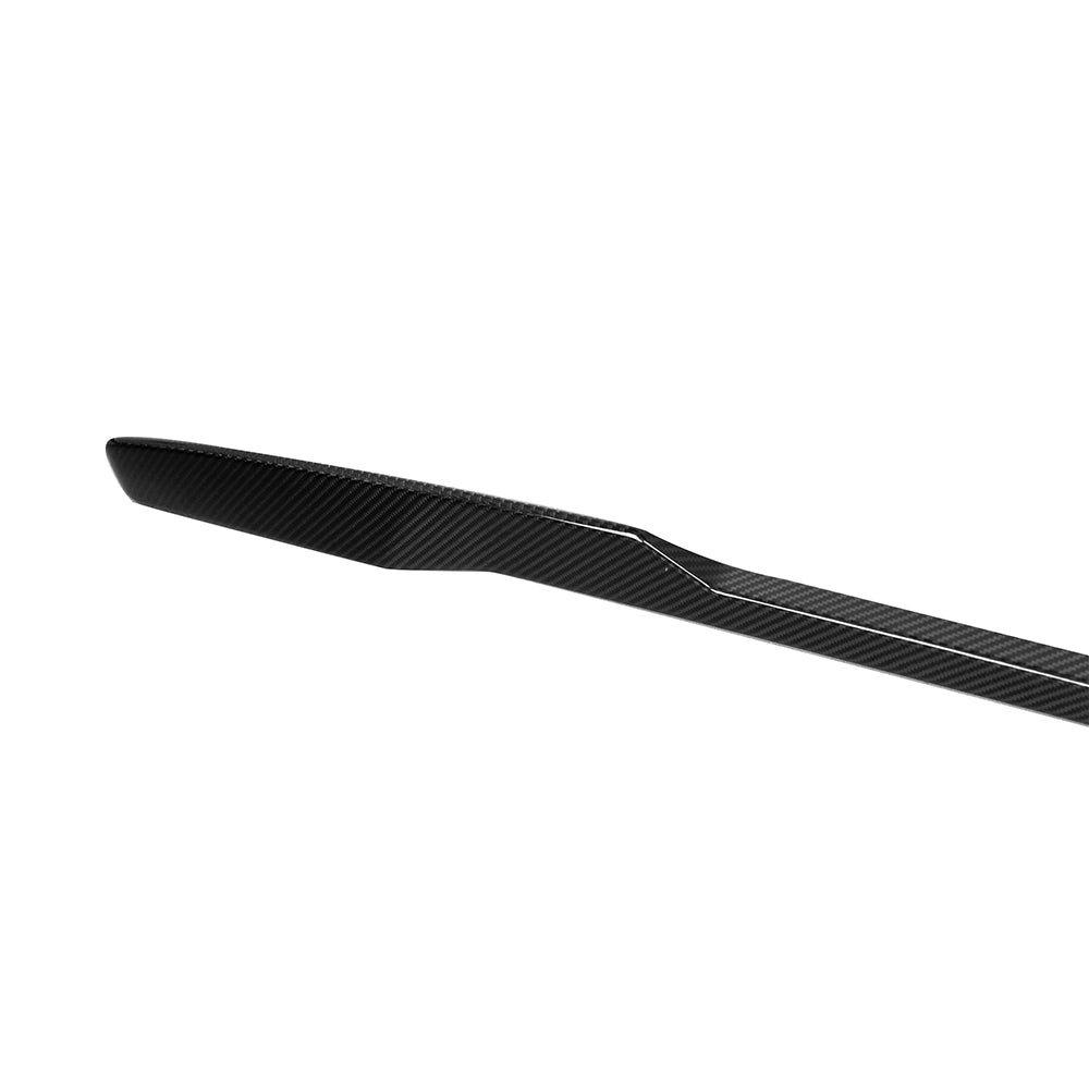 SooQoo BMW G45 X3 Mid Rear Spoiler In Gloss Carbon Fibre