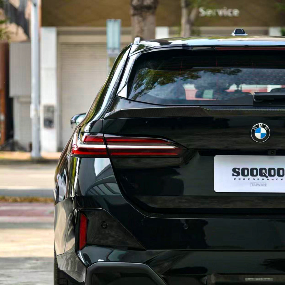 SooQoo BMW M5 G99 Rear Spoiler In Gloss Carbon Fibre