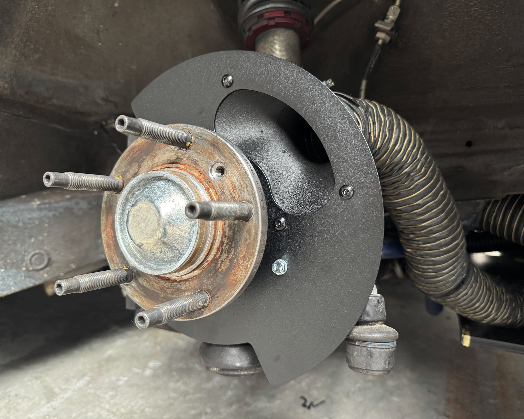 ST Trackparts BMW E36 Brake Cooling Kit (Fog lights)