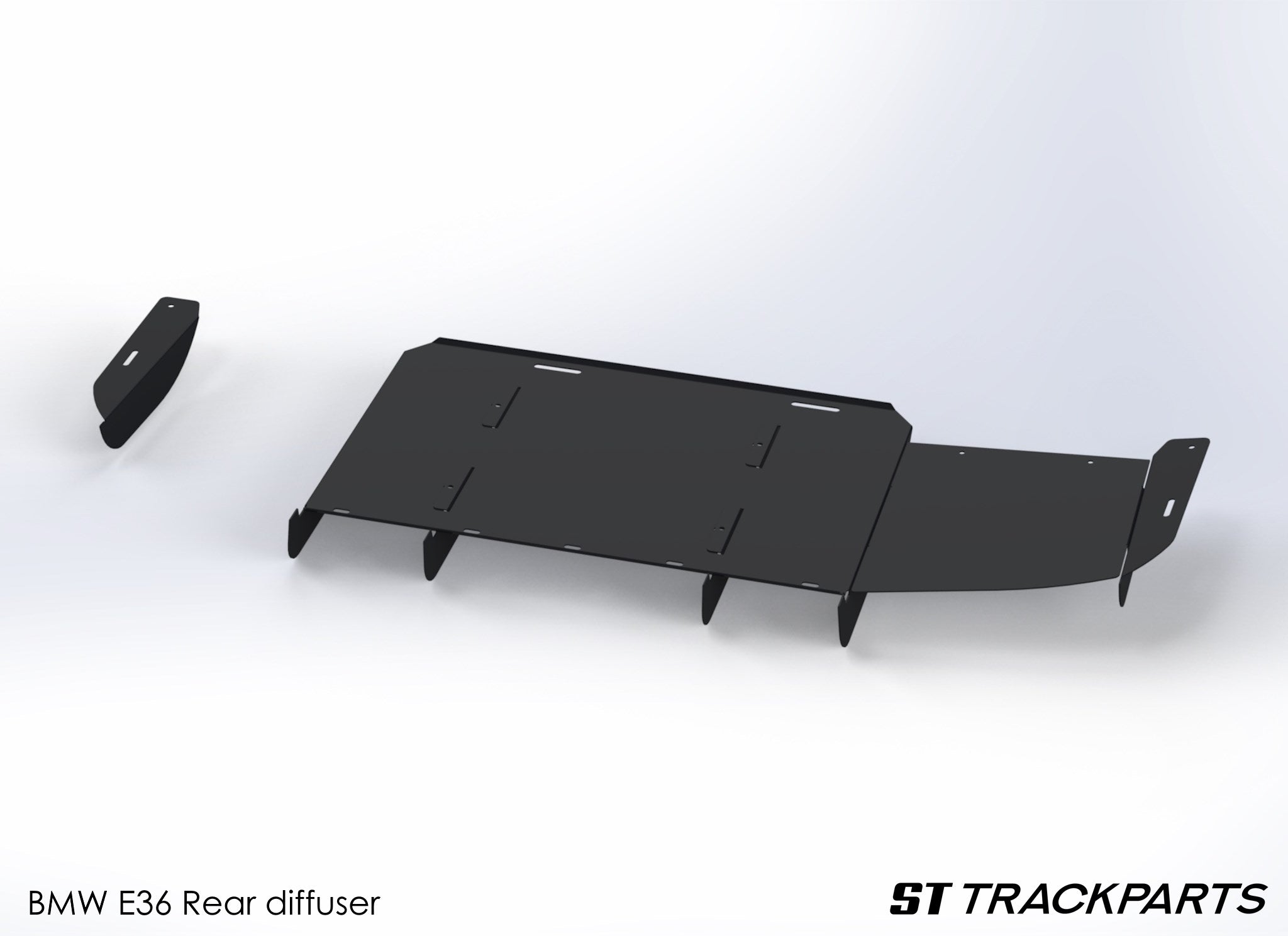ST Trackparts BMW E36 Diffuser Flat Floor