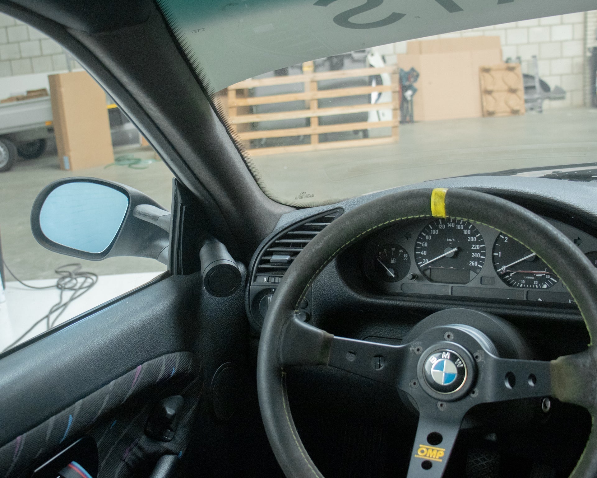 ST Trackparts BMW E36 Ducted Mirror