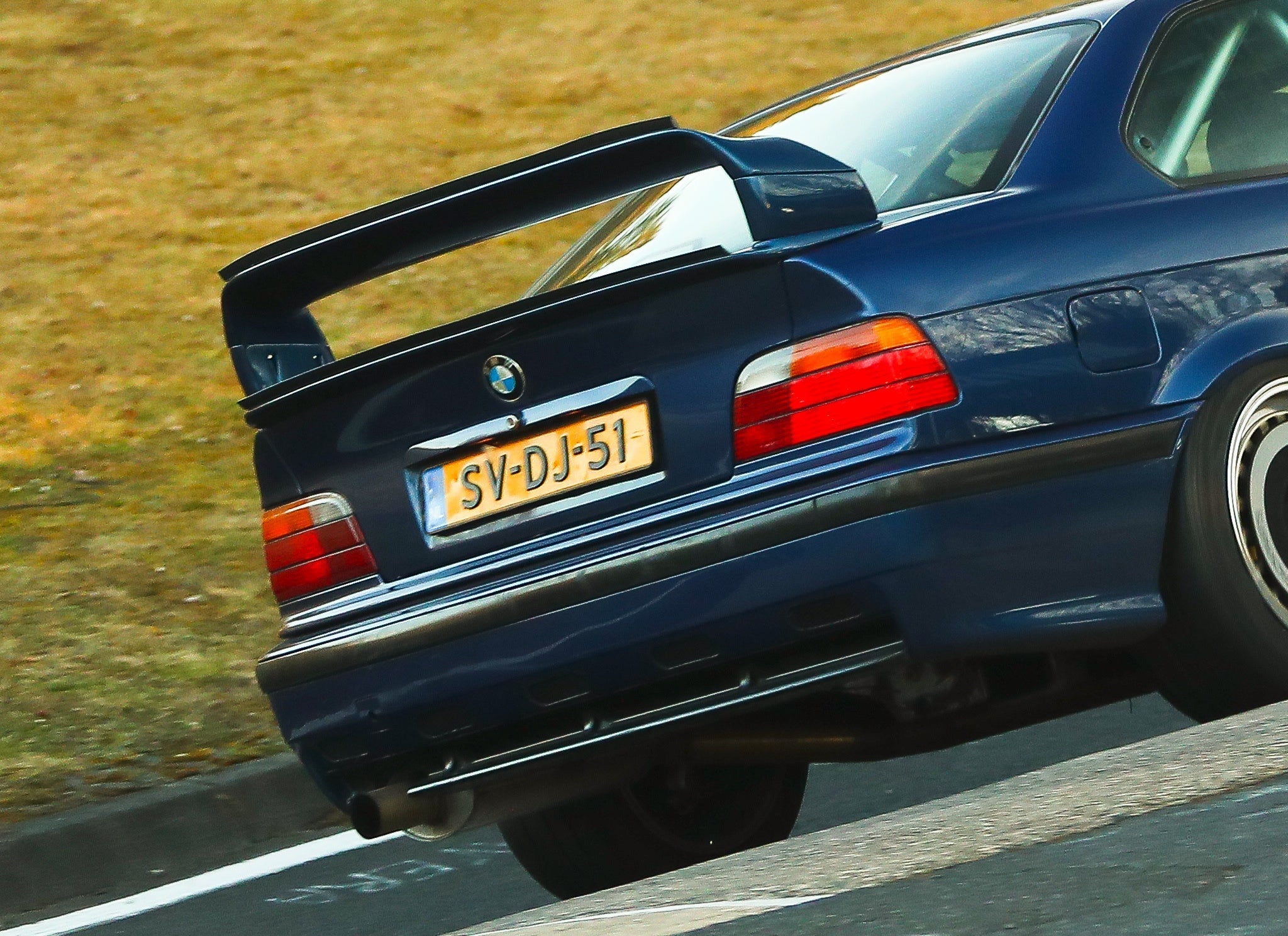 ST Trackparts BMW E36 M3 GT/LTW Wing Gurney Flap Wickerbill Set