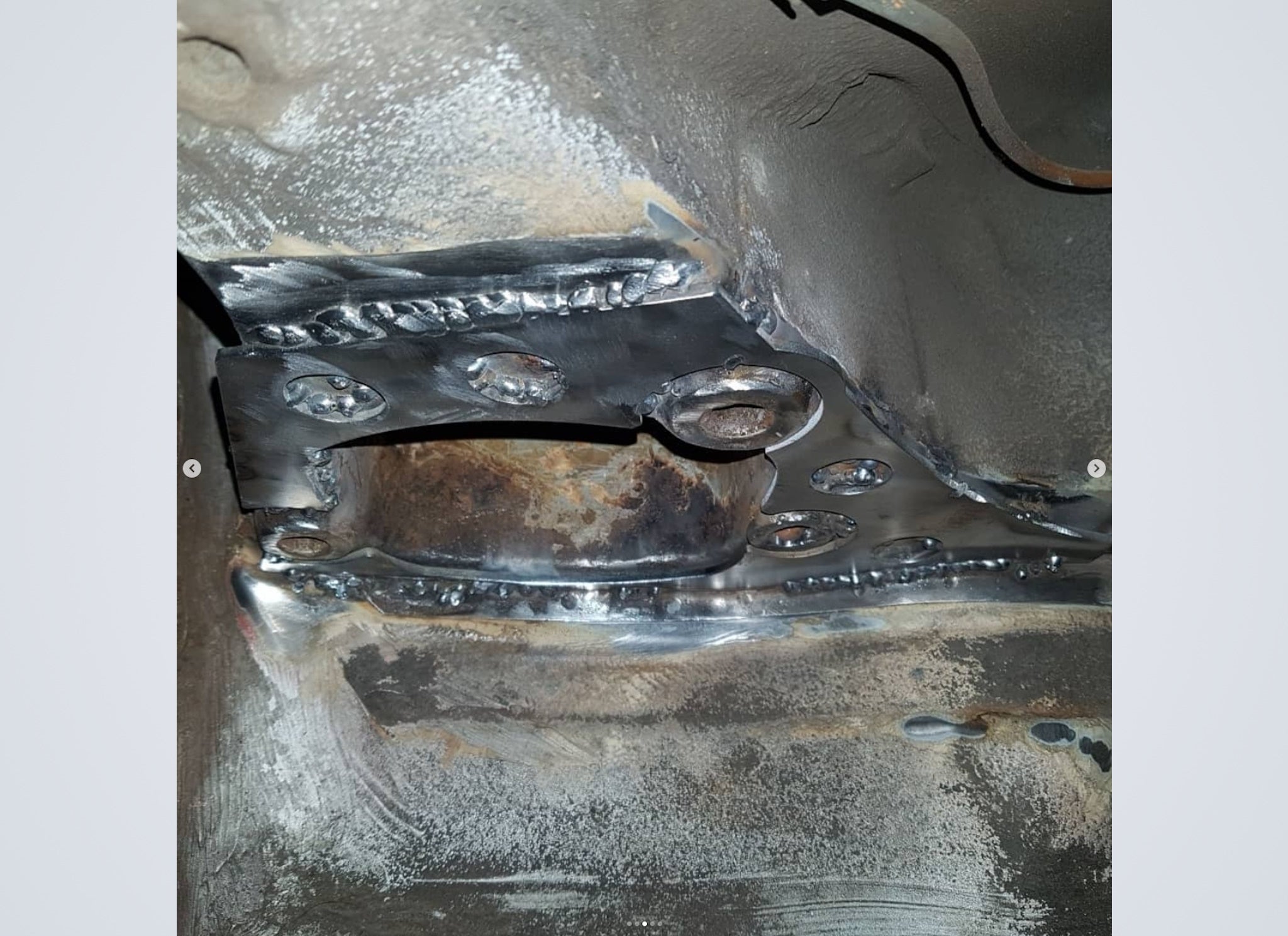 ST Trackparts BMW E36 Rear Trailing Arm Reinforcement Plates