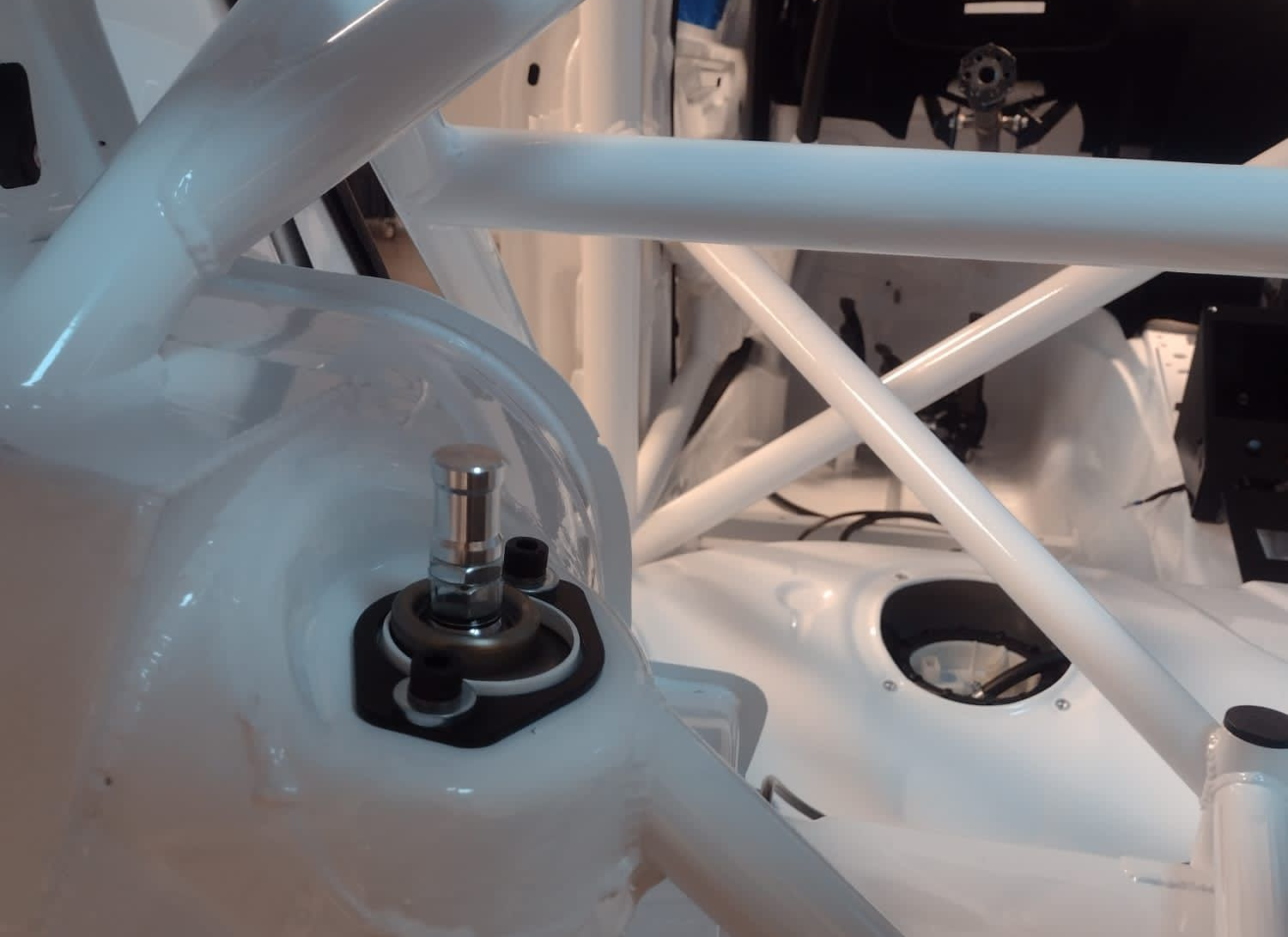 ST Trackparts BMW E36 Rear shock tower reinforcement plates