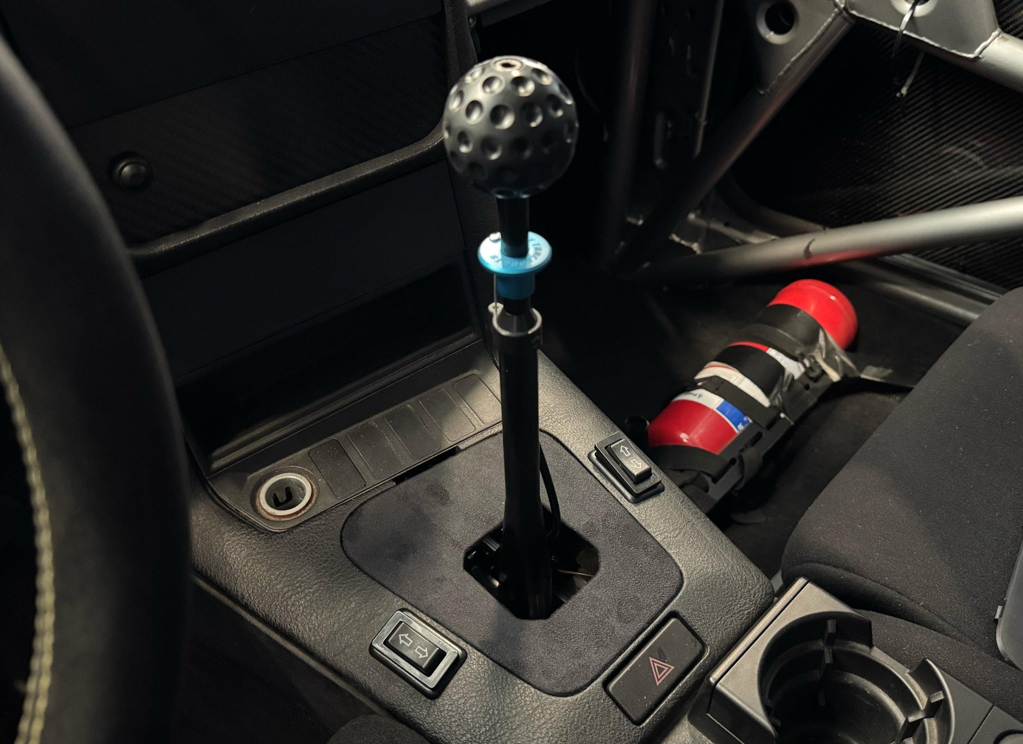 ST Trackparts BMW E36 ST-Trackparts Shifter Cover Alcantara