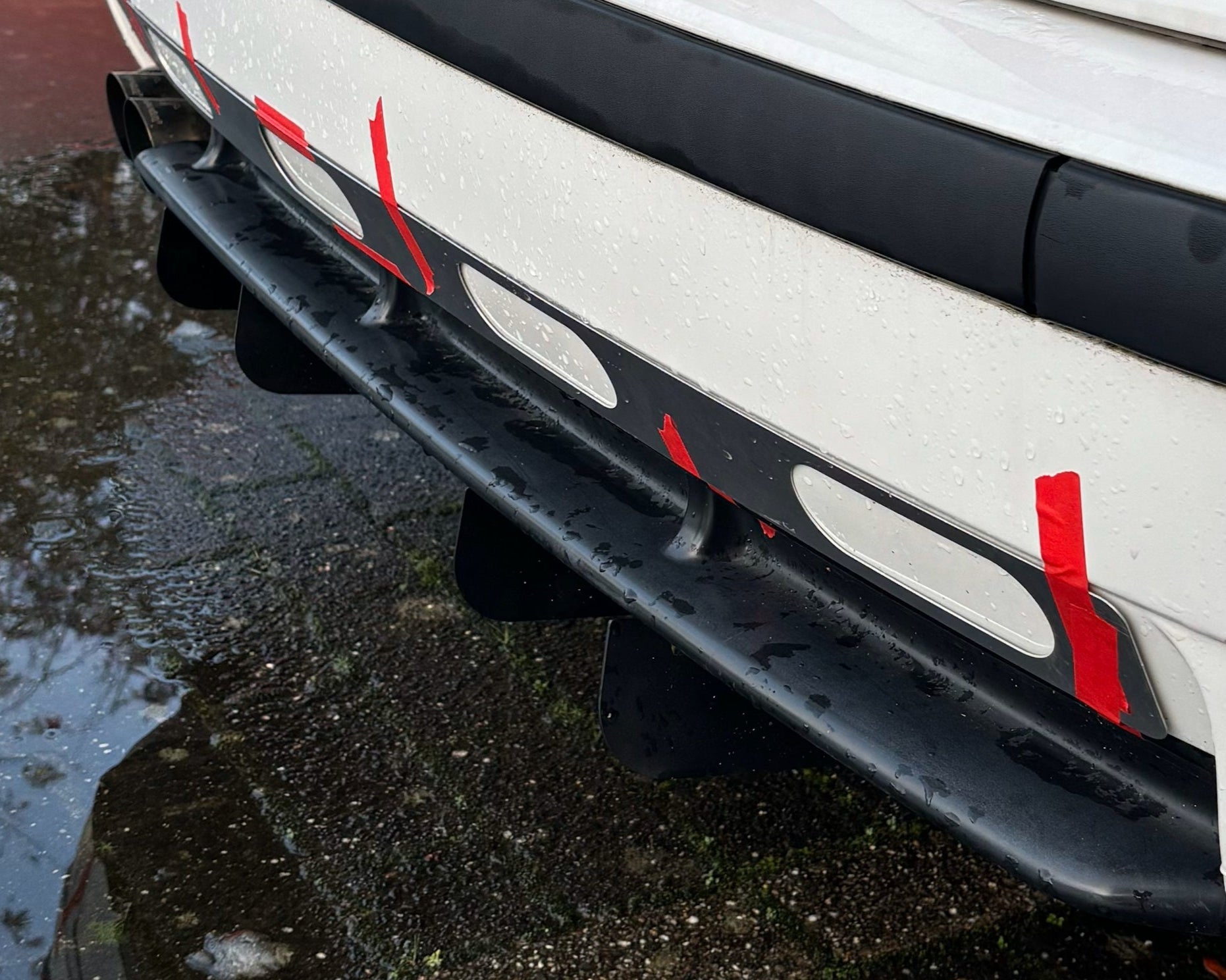 ST Trackparts BMW E36 Speedholes Stencil and Mesh