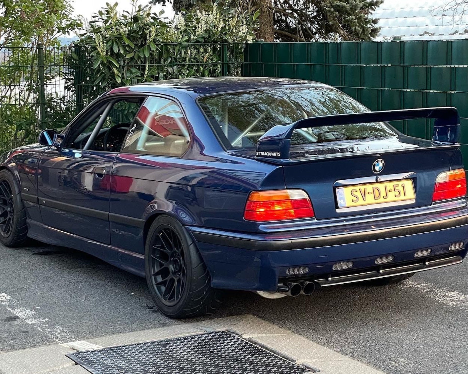 ST Trackparts BMW E36 Speedholes Stencil and Mesh