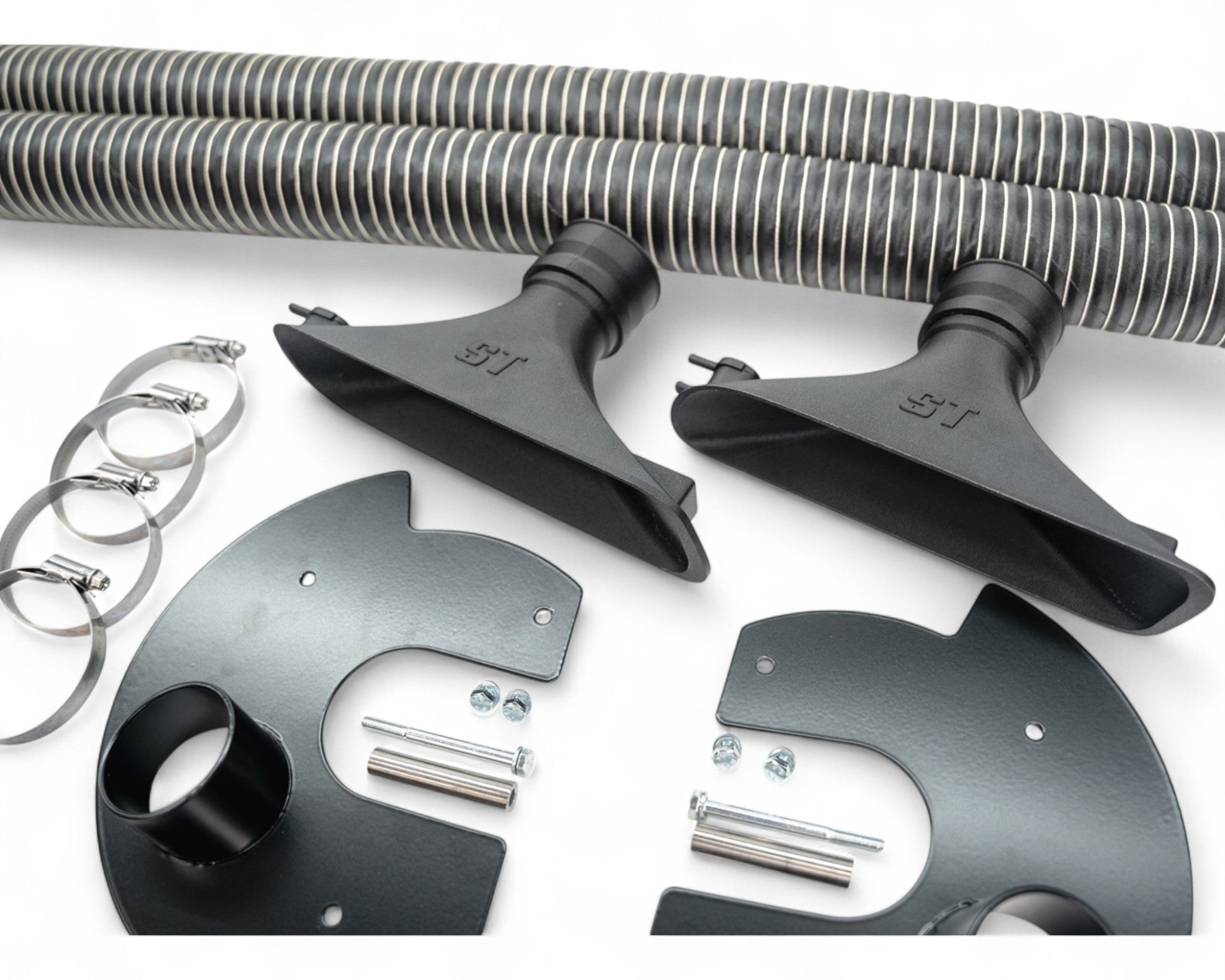 ST Trackparts BMW E46 Brake Cooling Kit (Non-M)
