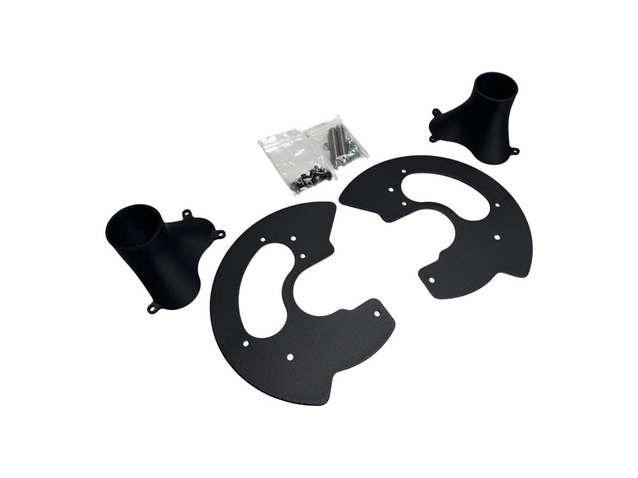 ST Trackparts BMW E46 Brake Cooling Plates (High Flow)