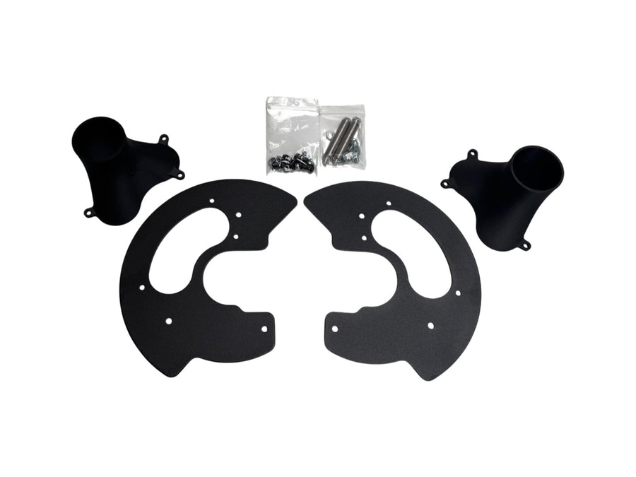 ST Trackparts BMW E46 Brake Cooling Plates (High Flow)