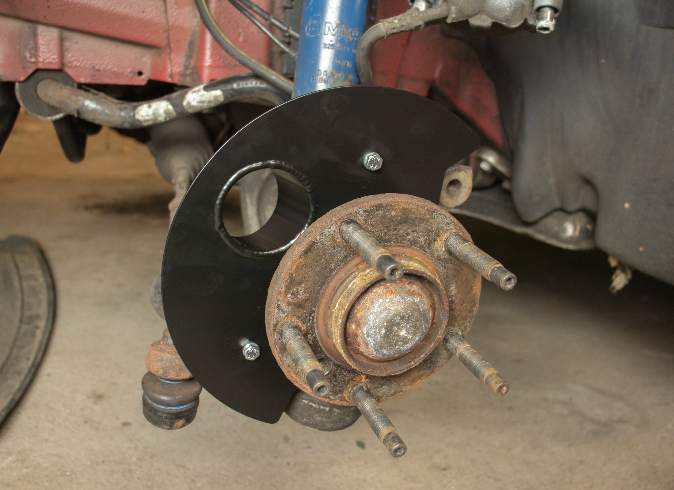 ST Trackparts BMW E46 M-Tech 2 Brake Cooling Kit