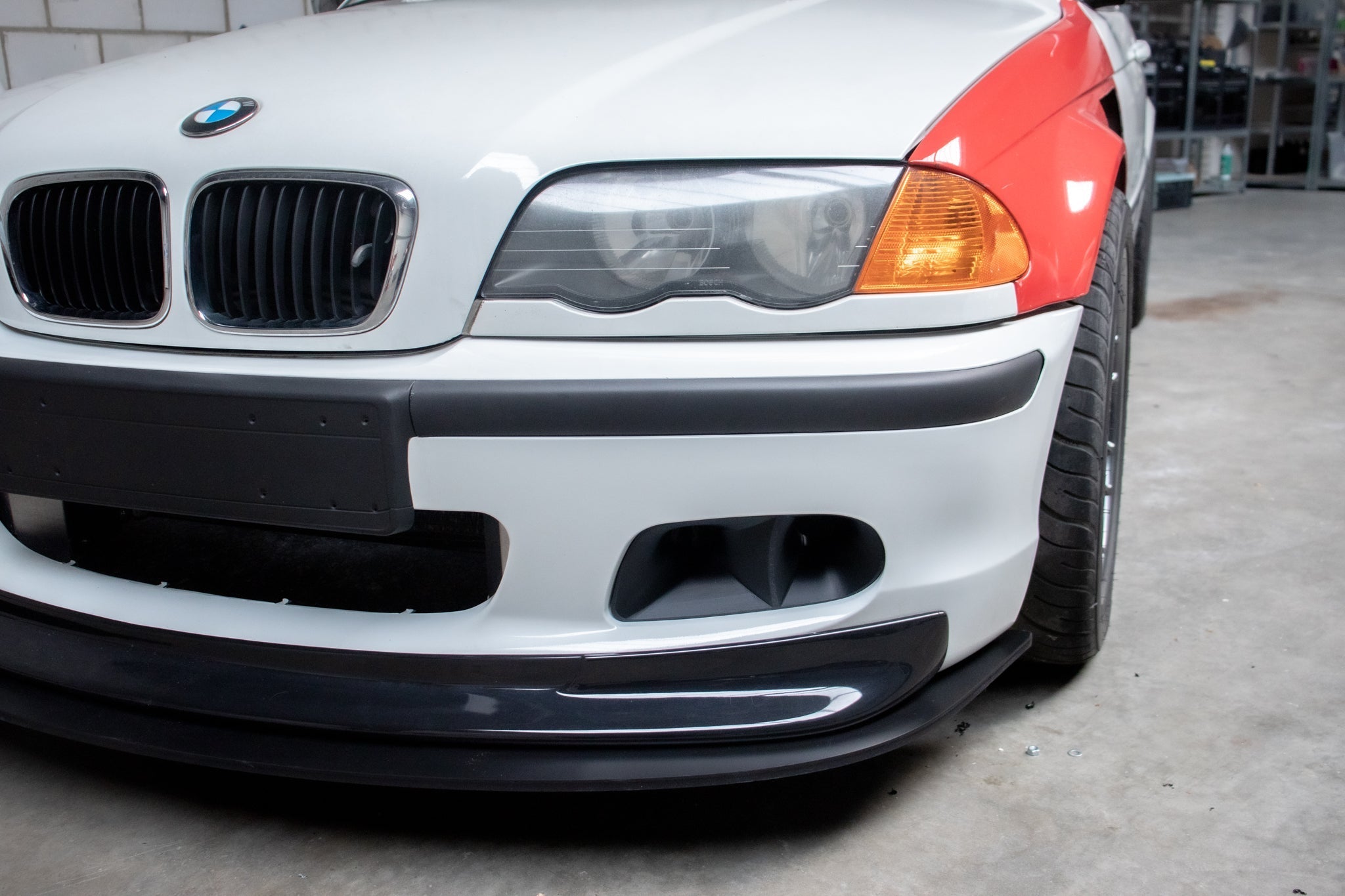 ST Trackparts BMW E46 M-Tech 2 Intake Duct (Fog Light)