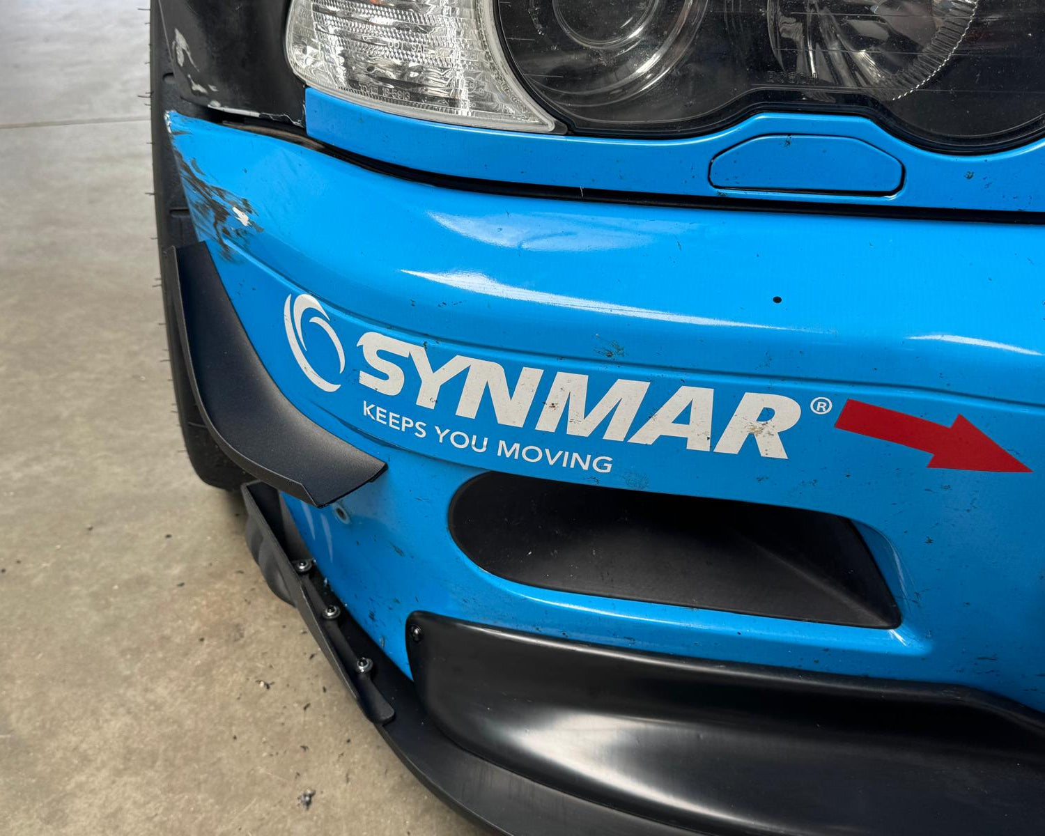 ST Trackparts BMW E46 M3 Canards / Dive Planes