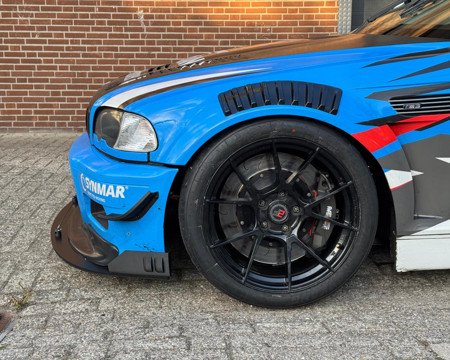 ST Trackparts BMW E46 M3 Canards / Dive Planes