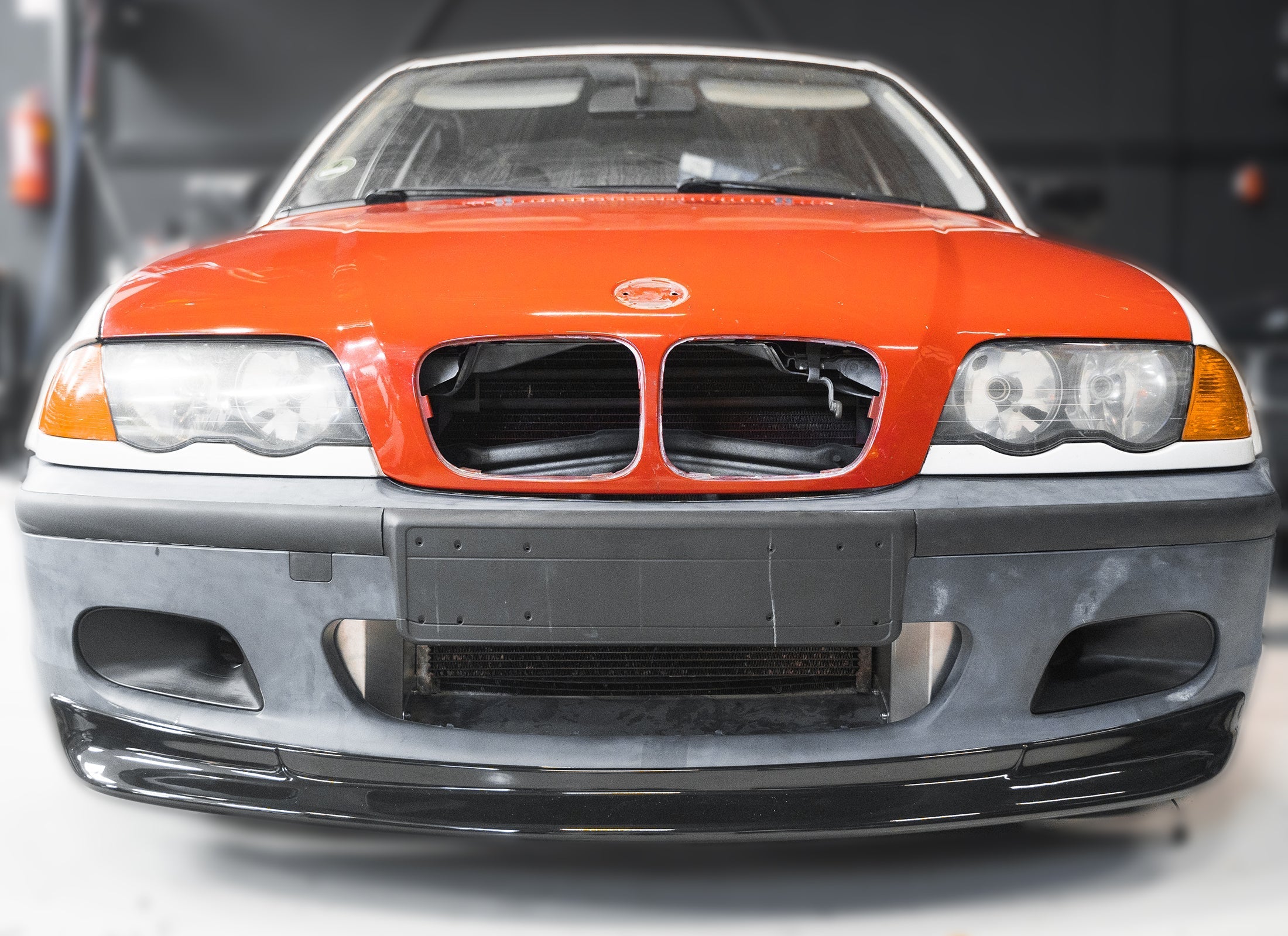 ST Trackparts BMW E46 Radiator Shroud M-Tech 2