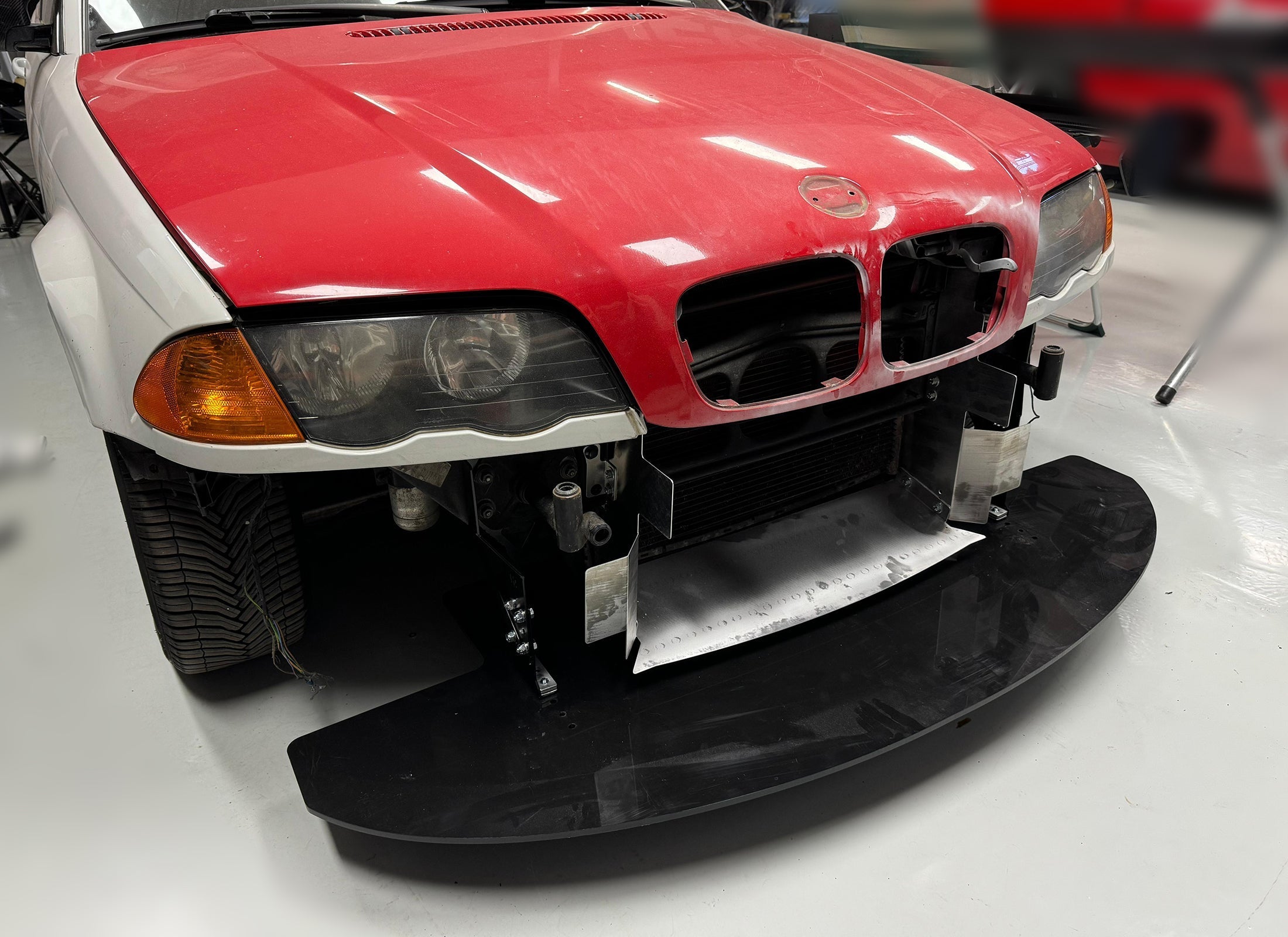 ST Trackparts BMW E46 Splitter Mounting Kit