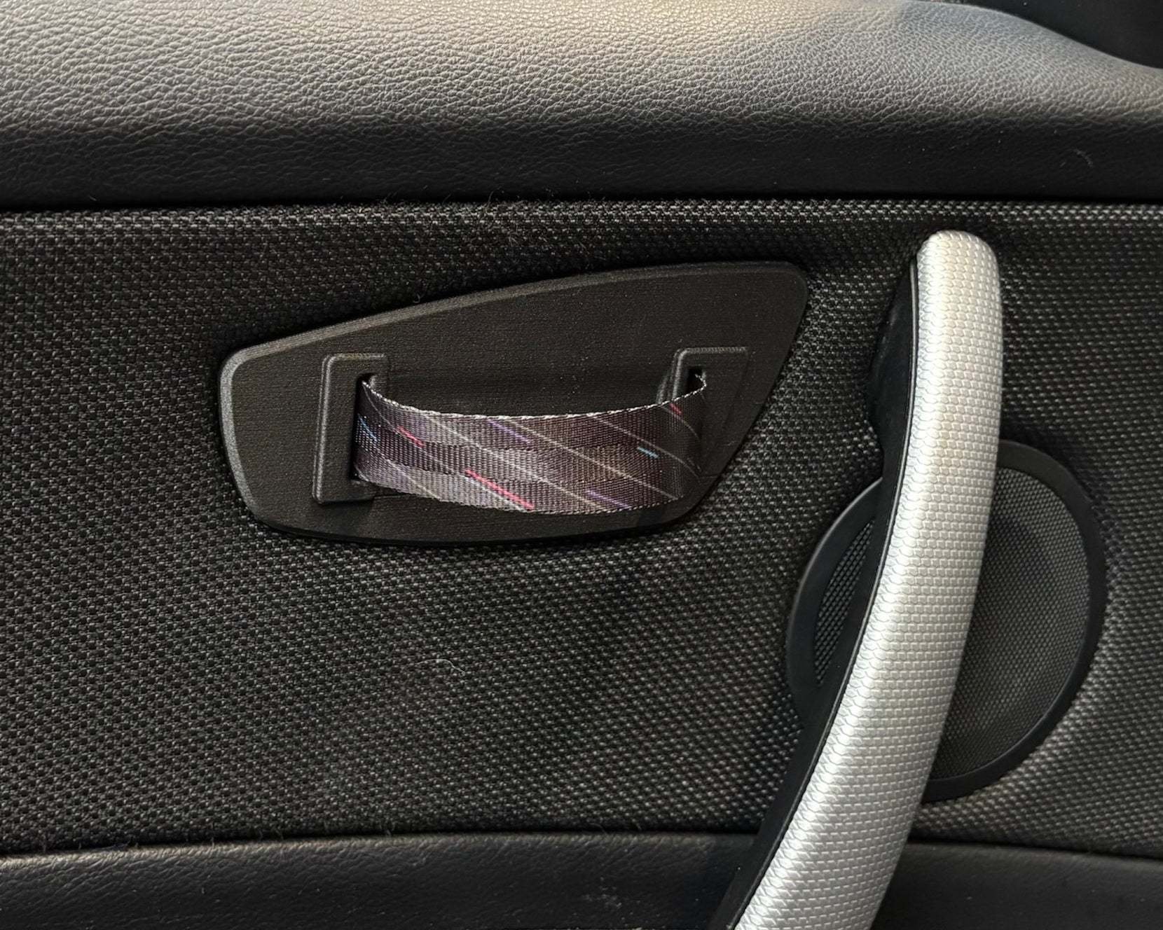 ST Trackparts BMW E82 1-Series Door Pull Strap Conversion Kit