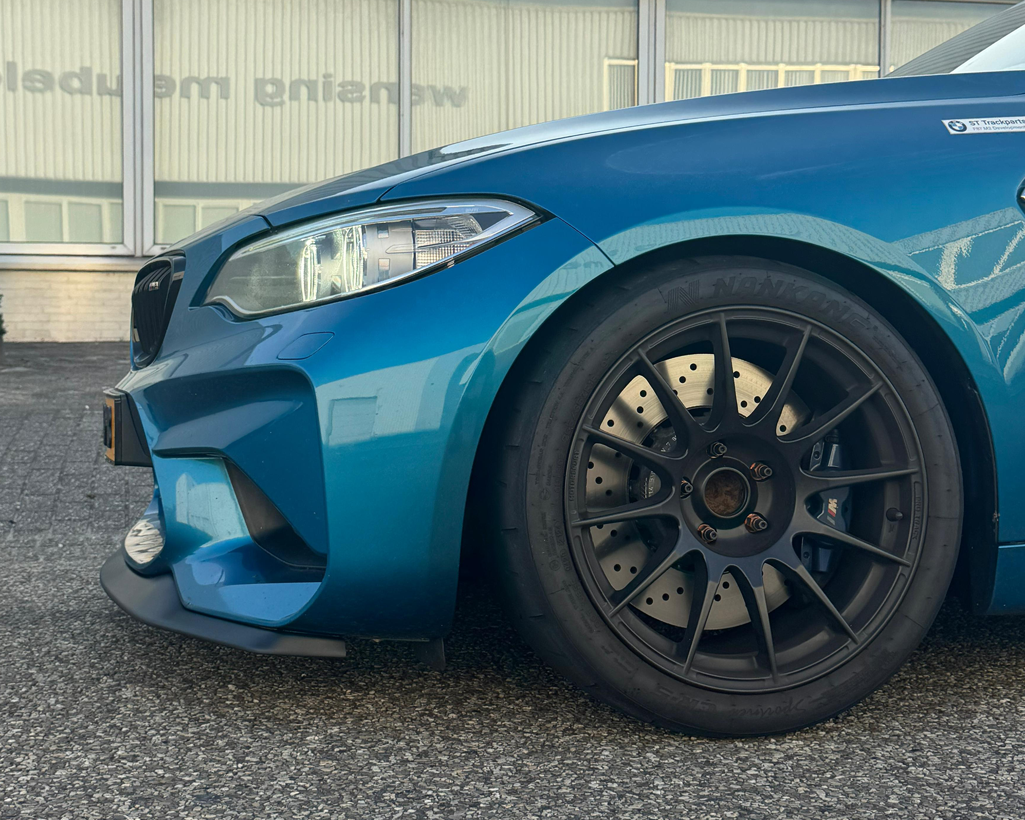 ST Trackparts BMW M2 F87 Front Lip