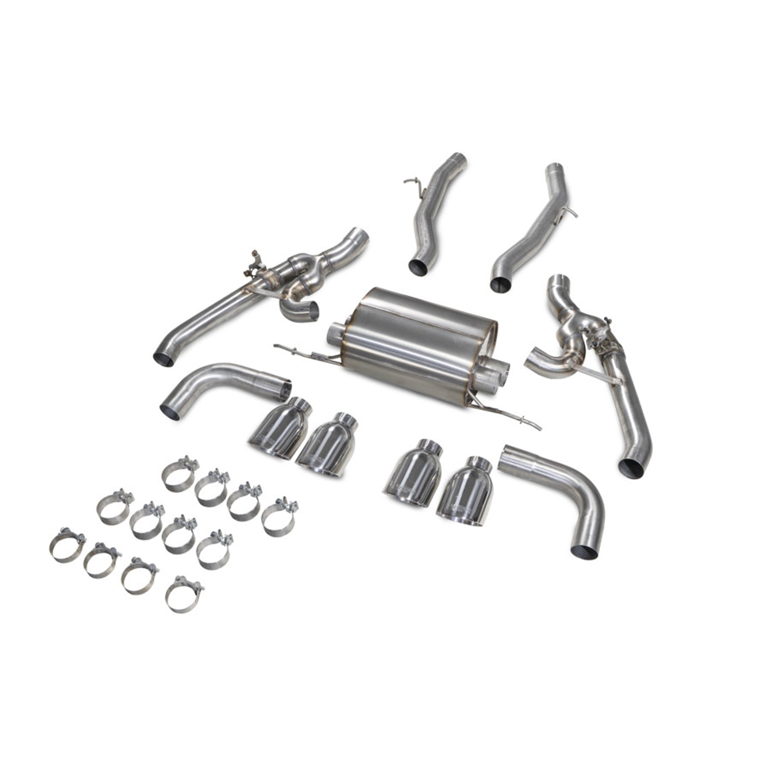 Scorpion BMW F98 X4M Pre-LCI GPF Back Exhaust System (2019-2021 incl Competition)