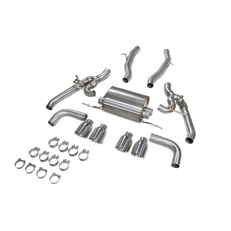 Scorpion BMW F98 X4M Pre-LCI GPF Back Exhaust System (2019-2021 incl Competition)