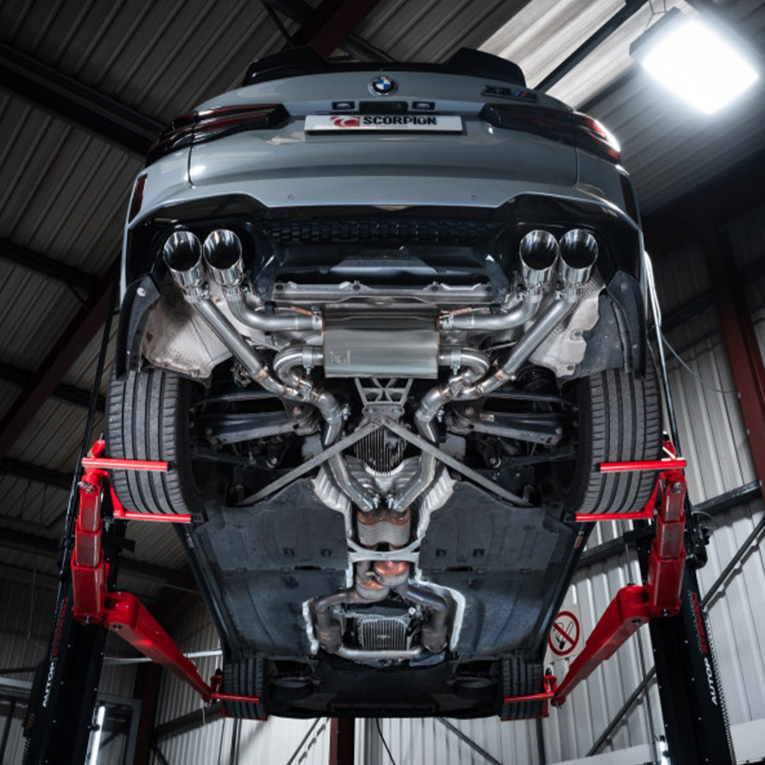 Scorpion Exhaust System For 2022+ BMW F97 X3M LCI (GPF Model Incl. Competition)