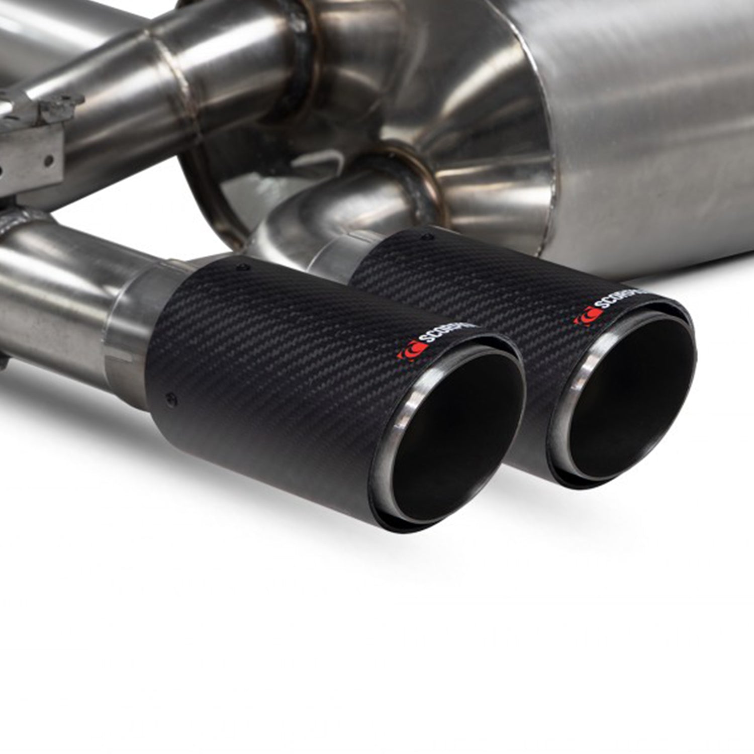 Scorpion Exhaust System For BMW F80 M3 & F82/F83 M4 (Non-GPF) Carbon Fibre Tailpipes