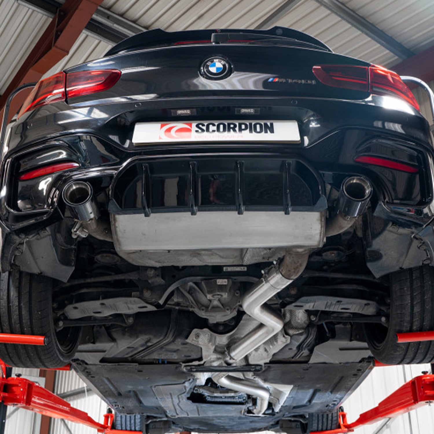 Scorpion Exhausts BMW F20 M140i F22 M240i Resonator & OPF Delete Midpipes R44 Performance