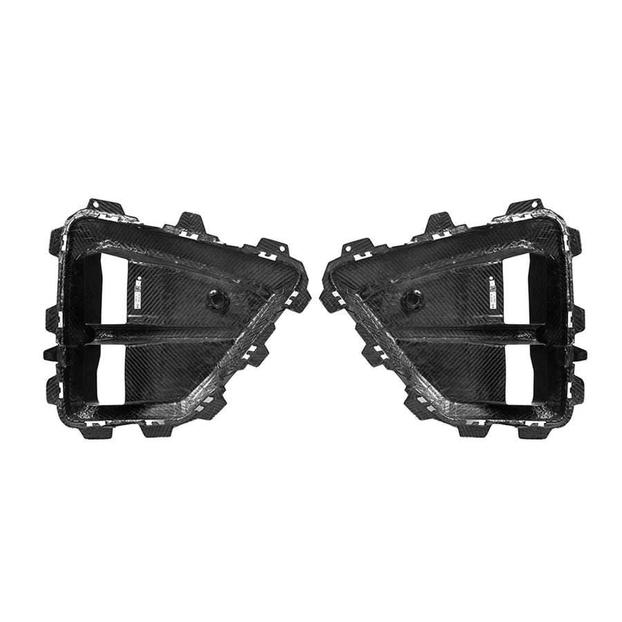 SooQoo BMW F95 X5M LCI Carbon Fibre Front Ducts
