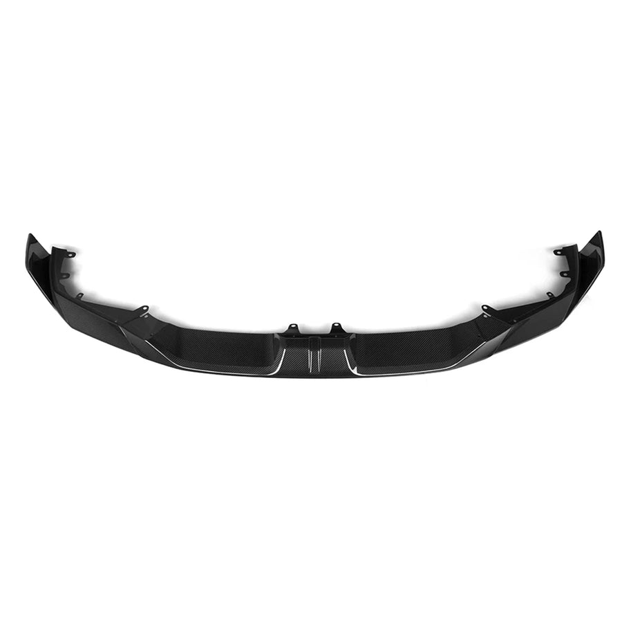 SooQoo BMW F96 X6M LCI Gloss Carbon Fibre Front Splitter