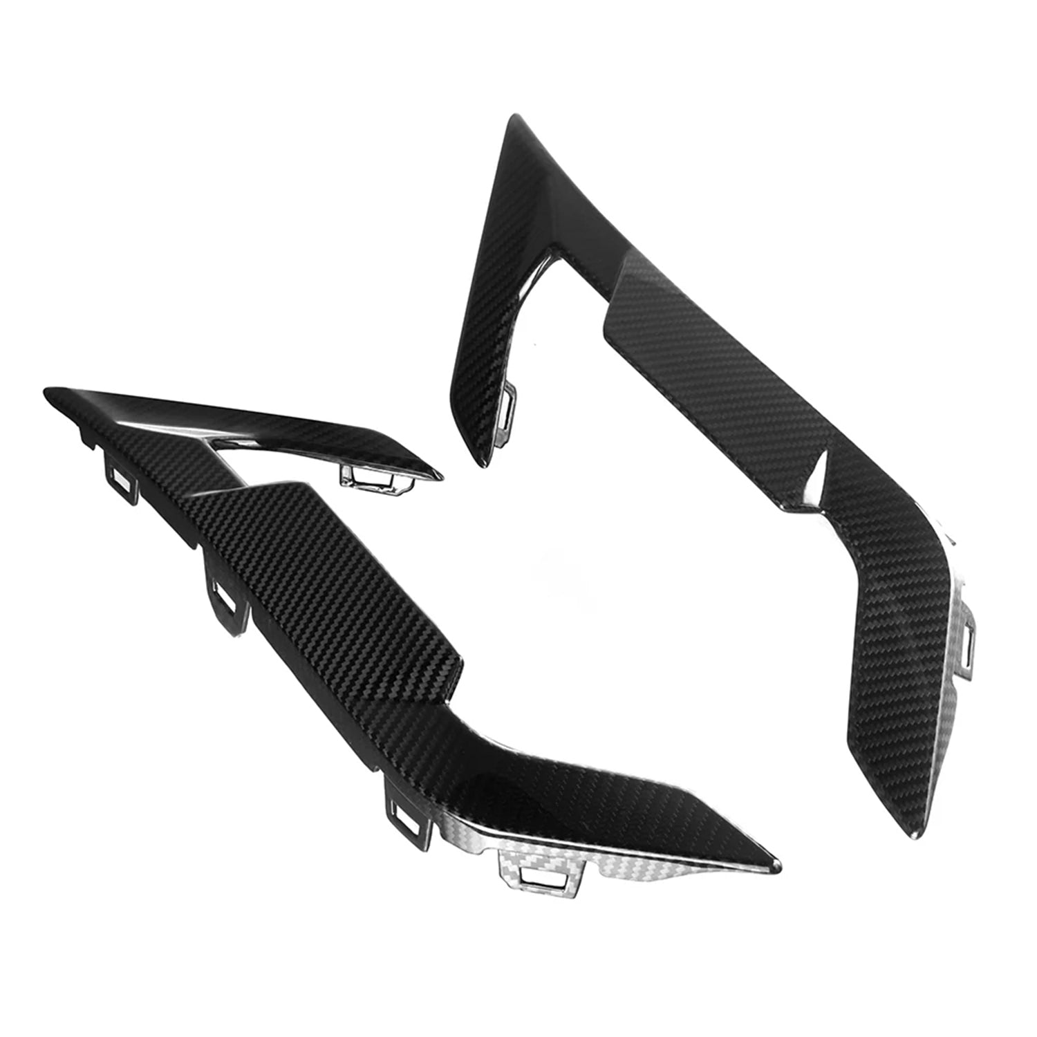 BMW F96 X6M LCI Gloss Carbon Fibre Fender Trims By SooQoo