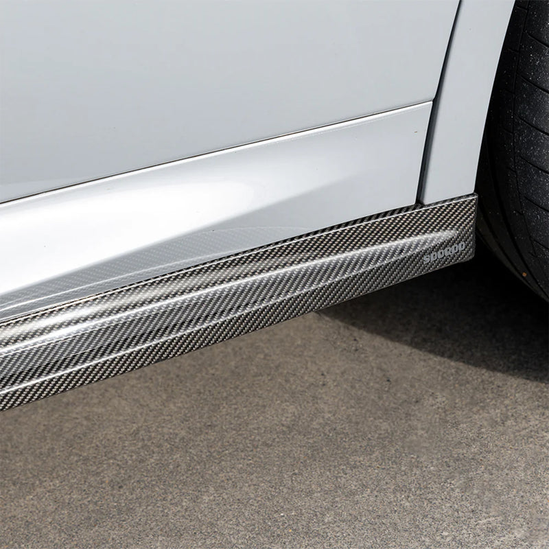SooQoo BMW F97 X3M & F98 X4M SQ-B Carbon Fibre Side Skirts
