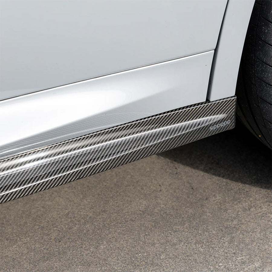 SooQoo BMW F97 X3M & F98 X4M SQ-B Carbon Fibre Side Skirts