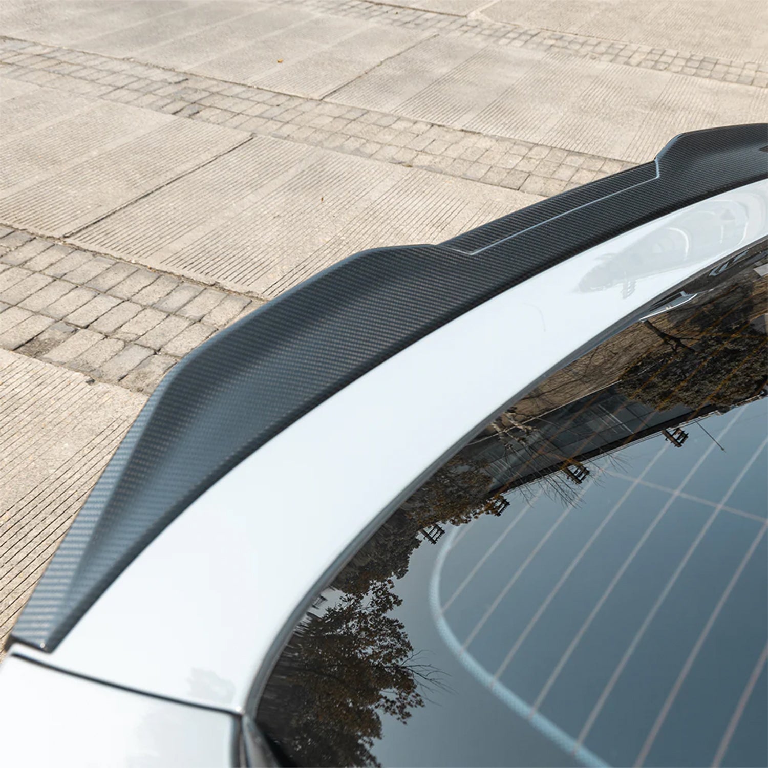 SooQoo BMW F98 X4M Carbon Fibre Rear Ducktail Spoiler