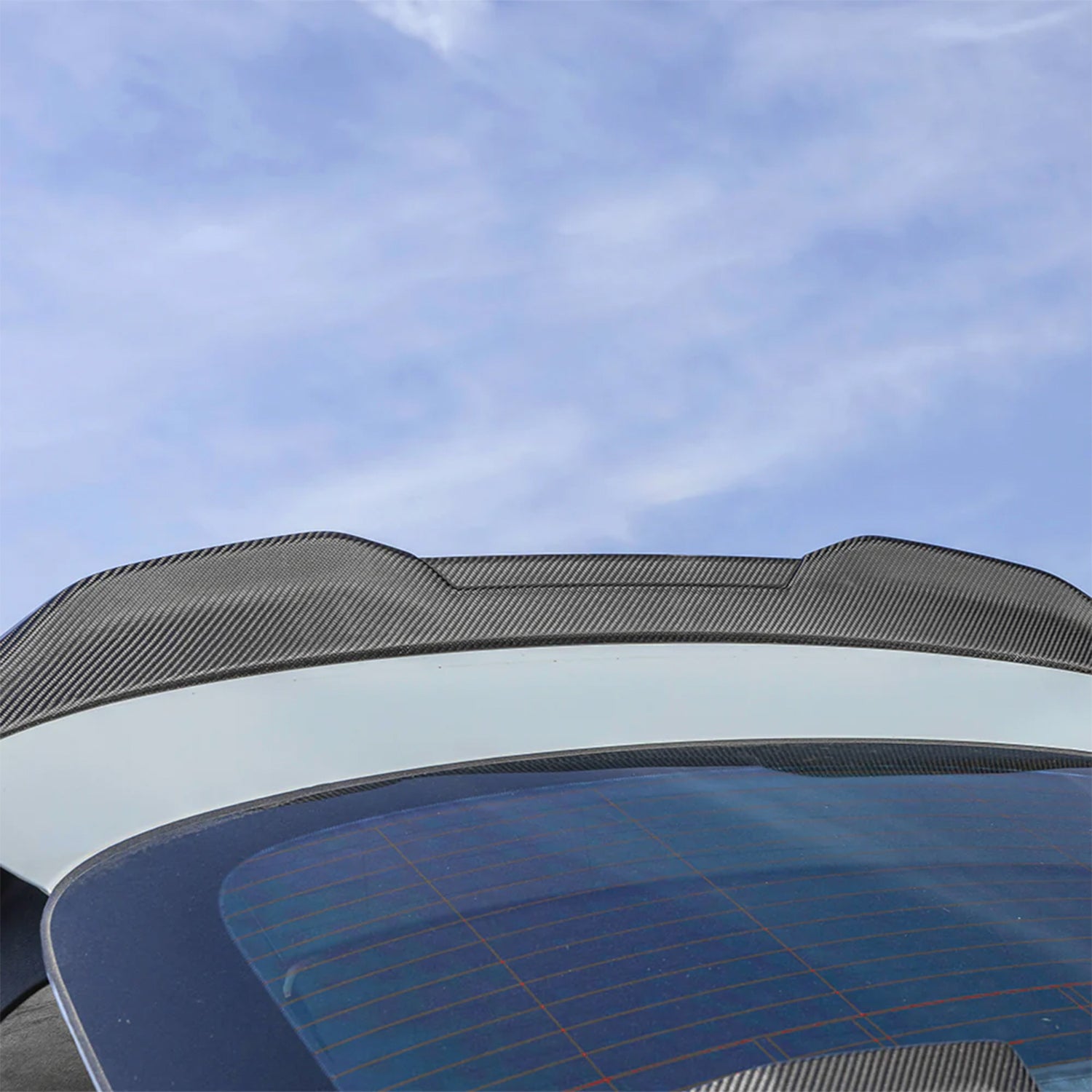 SooQoo BMW F98 X4M Carbon Fibre Rear Ducktail Spoiler