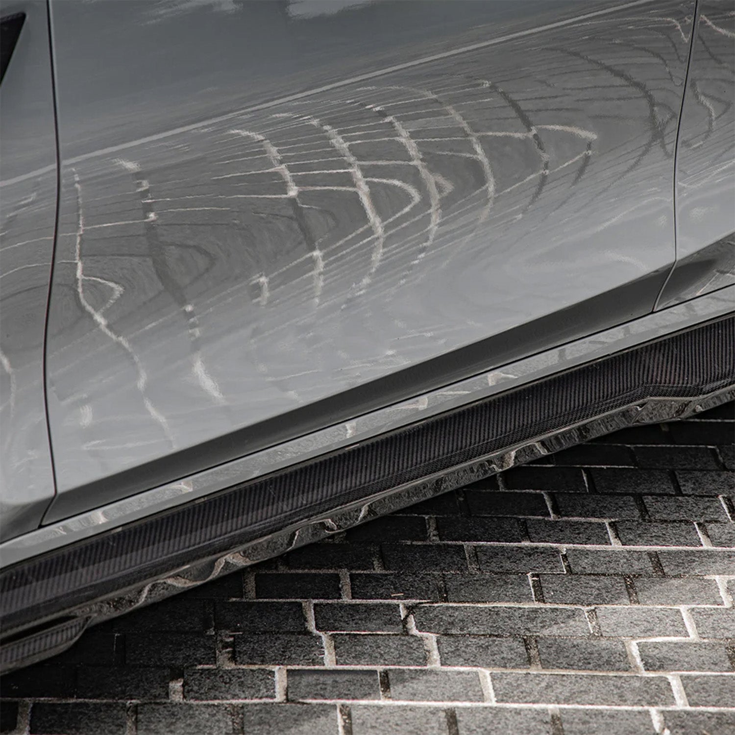 BMW G80 M3 SooQoo SQ Gloss Carbon Fibre Body Kit Side Closeup