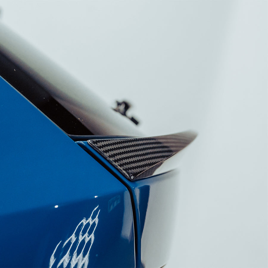 BMW G81 M3 Touring Carbon Fibre Rear Trunk Spoiler By SooQoo