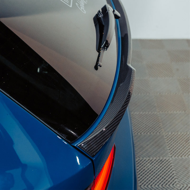 BMW G81 M3 Touring Carbon Fibre Rear Trunk Spoiler By SooQoo