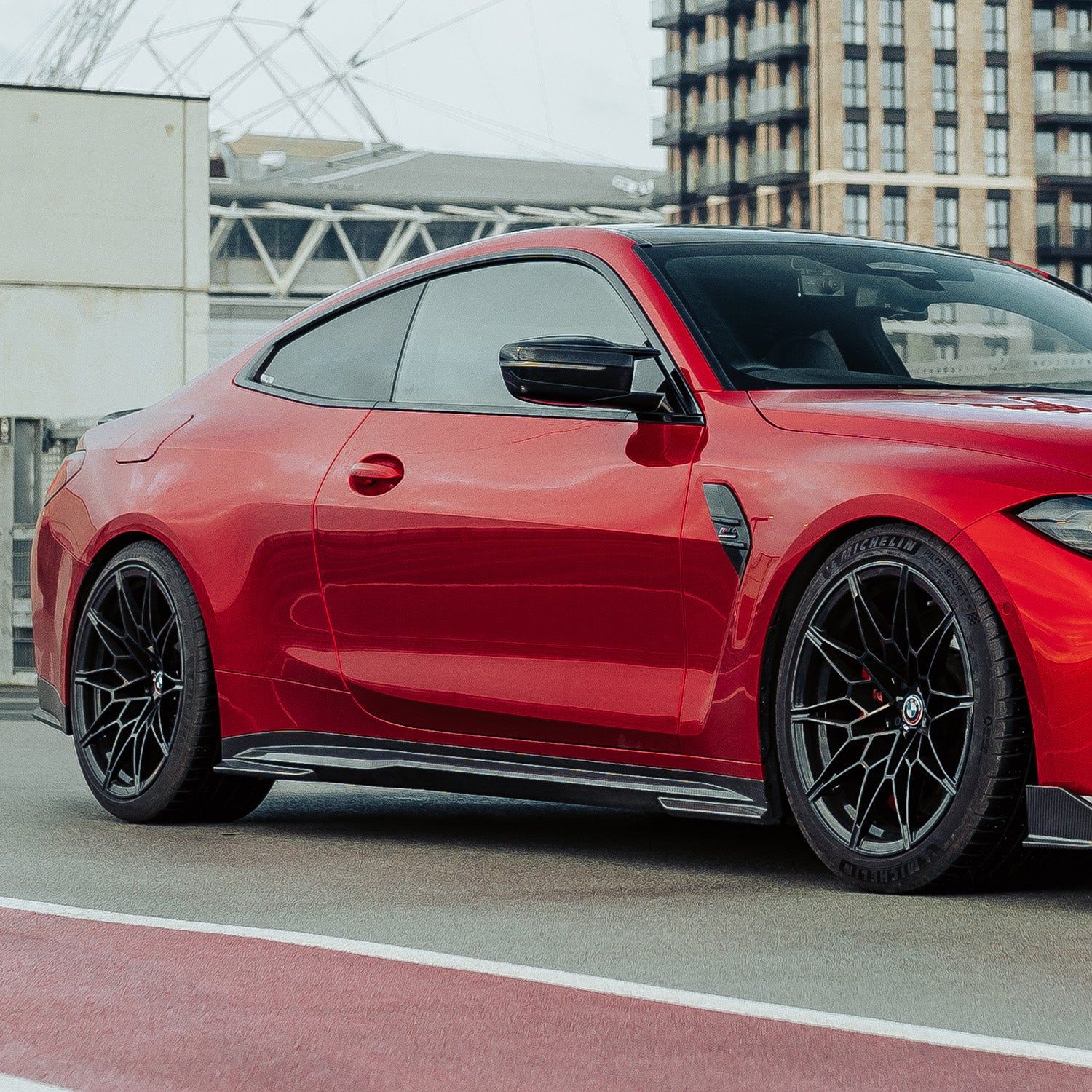 SooQoo BMW G82 G83 M4 Carbon Fibre Side Skirts