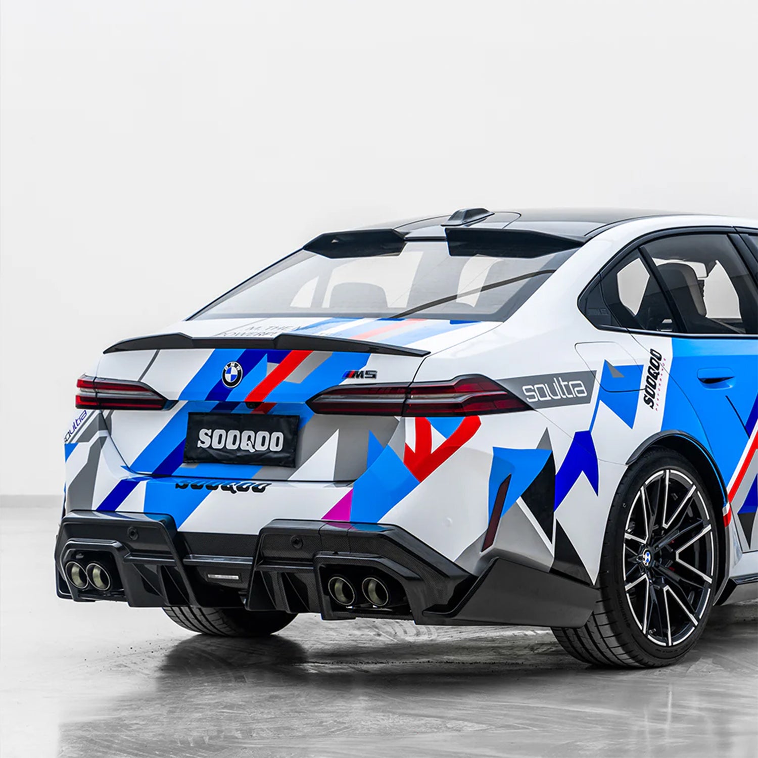 SooQoo BMW G90 M5 Carbon Fibre Rear Spoiler