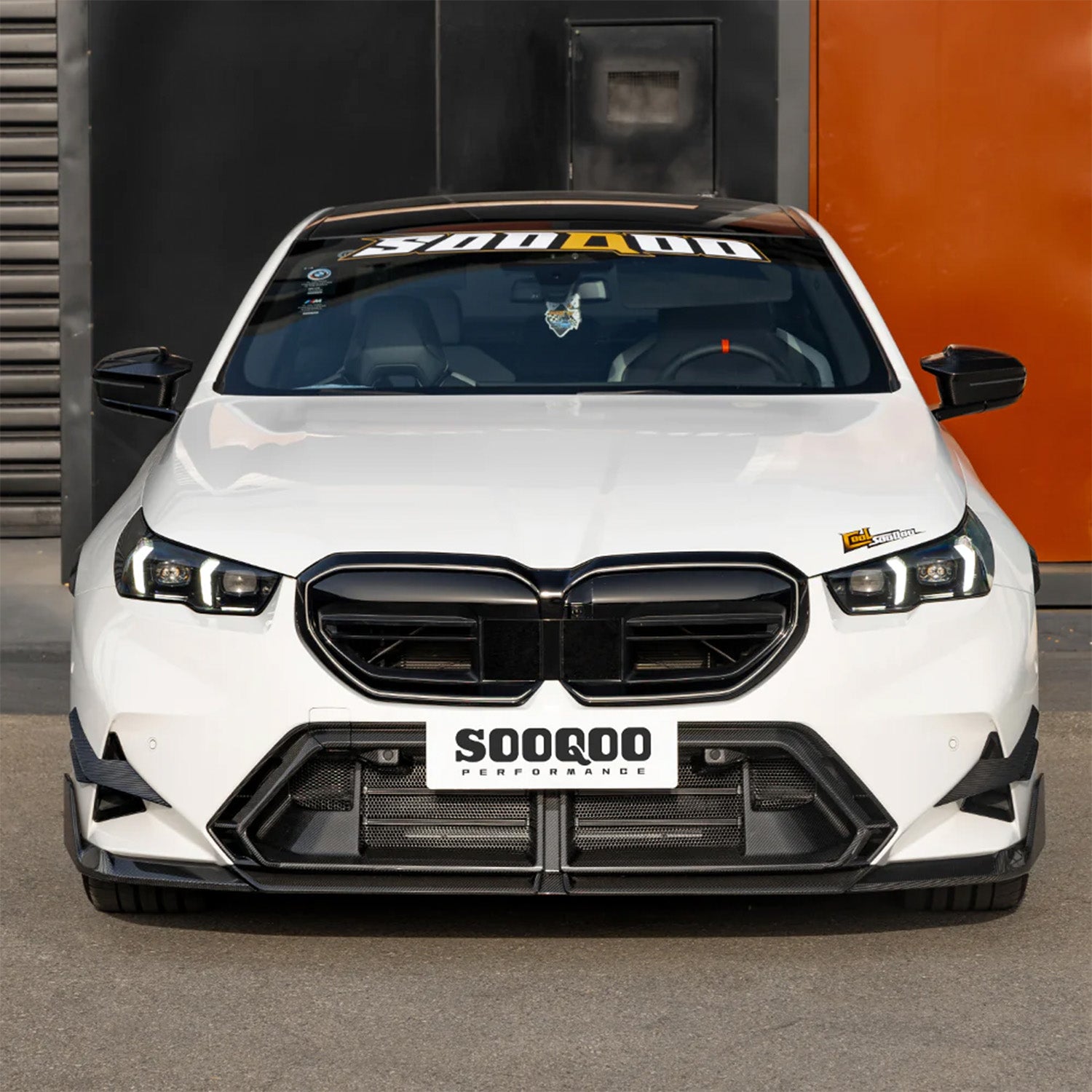 SooQoo BMW G90 & G99 M5 Carbon Fibre SQ-B Front Splitter