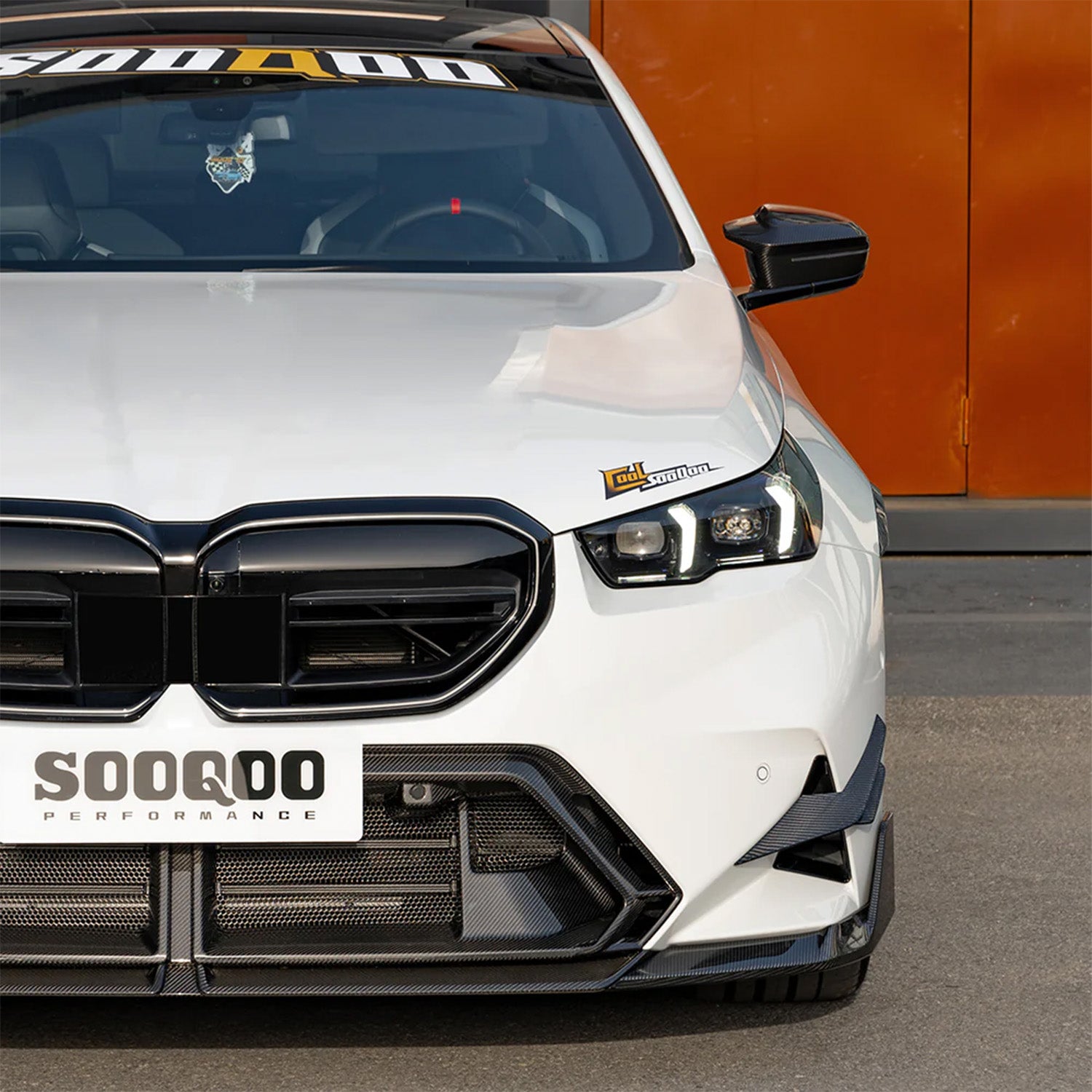 SooQoo BMW G90 & G99 M5 Carbon Fibre SQ-B Front Splitter