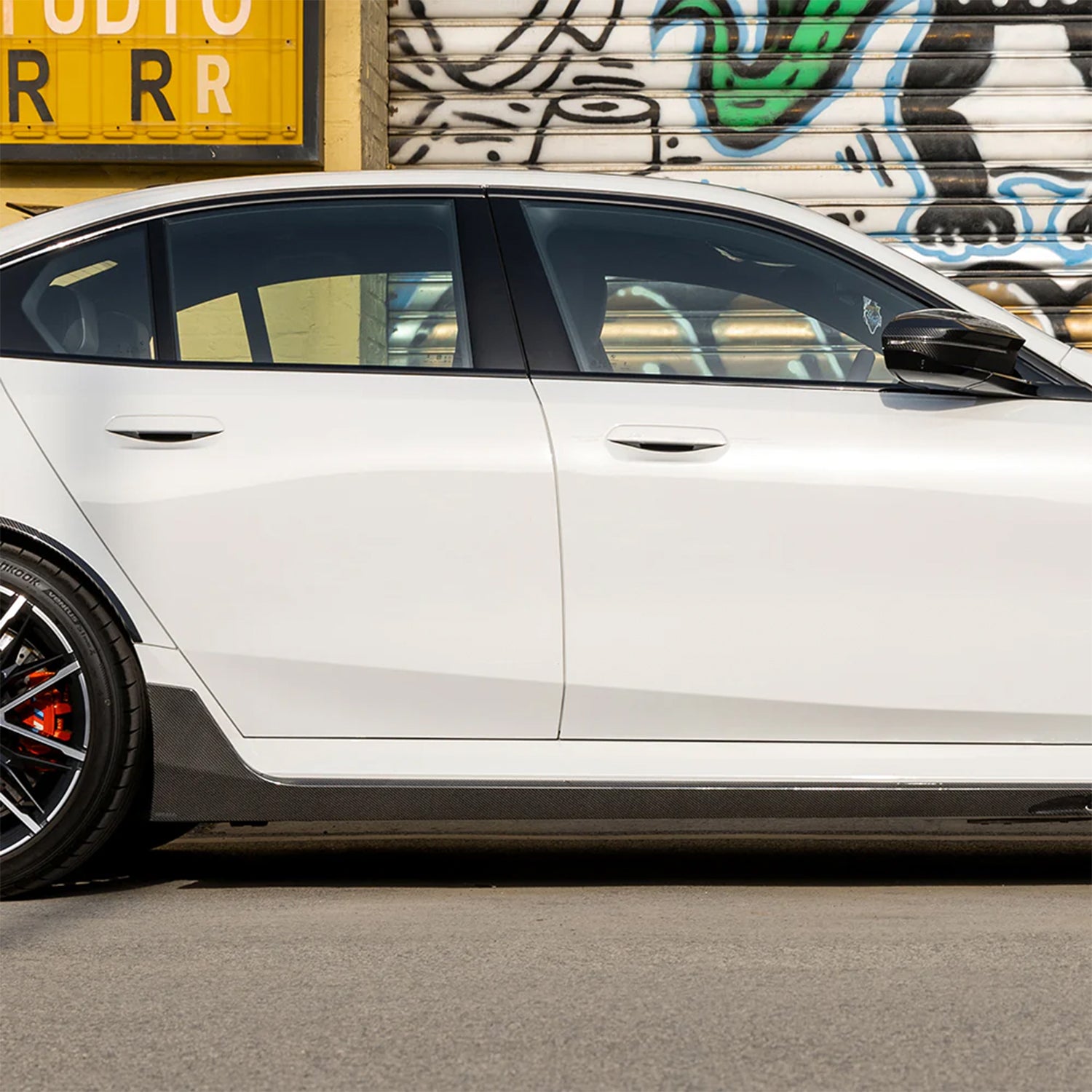 SooQoo BMW G90 & G99 M5 Carbon Fibre SQ-B Side Skirts