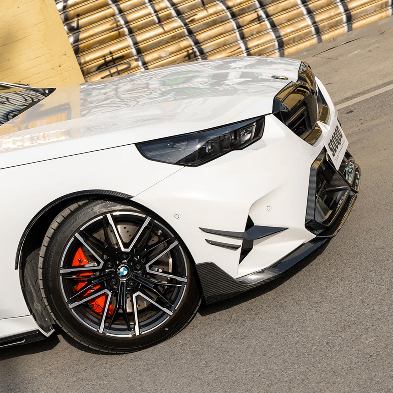 SooQoo BMW G90 & G99 M5 Carbon Fibre SQ Front Canards