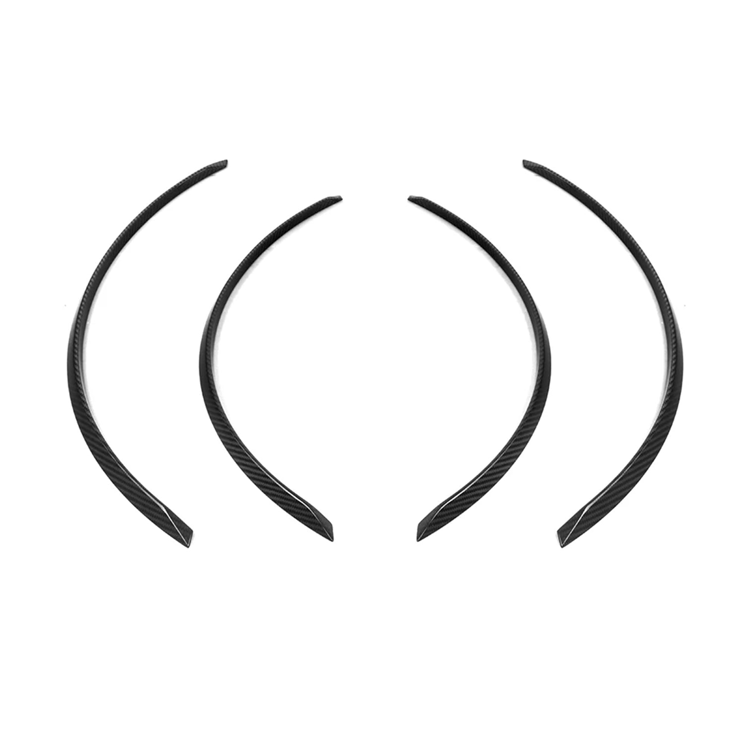 SooQoo BMW G90 & G99 M5 Gloss Carbon Fibre Arch Trims