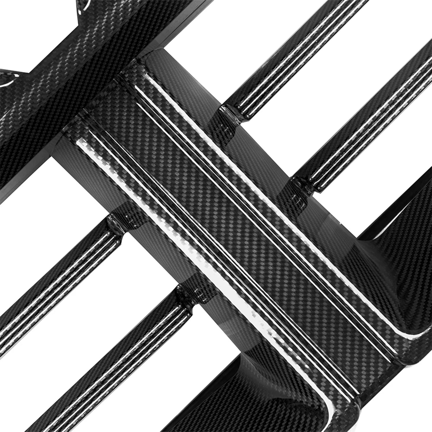 SooQoo BMW G90 & G99 M5 Gloss Carbon Fibre Bumper Trim